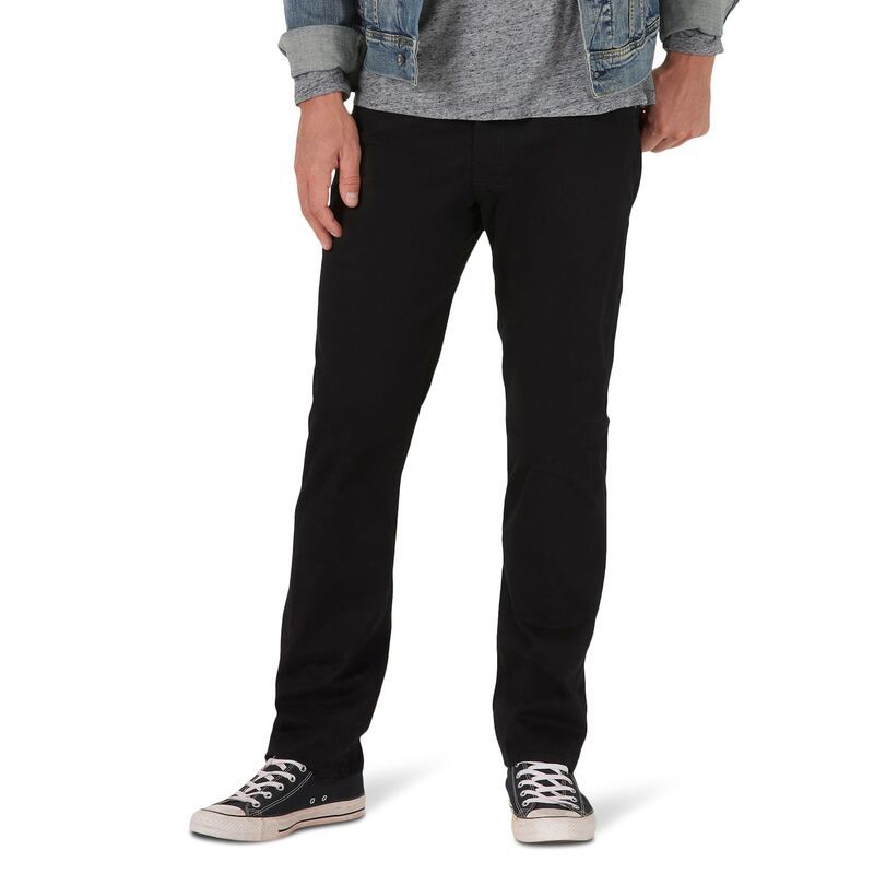 リー メンズ ボトムス デニムパンツ ジーンズ Mens Leextreme Motion MVP Straightaper Jeans Black ブラック