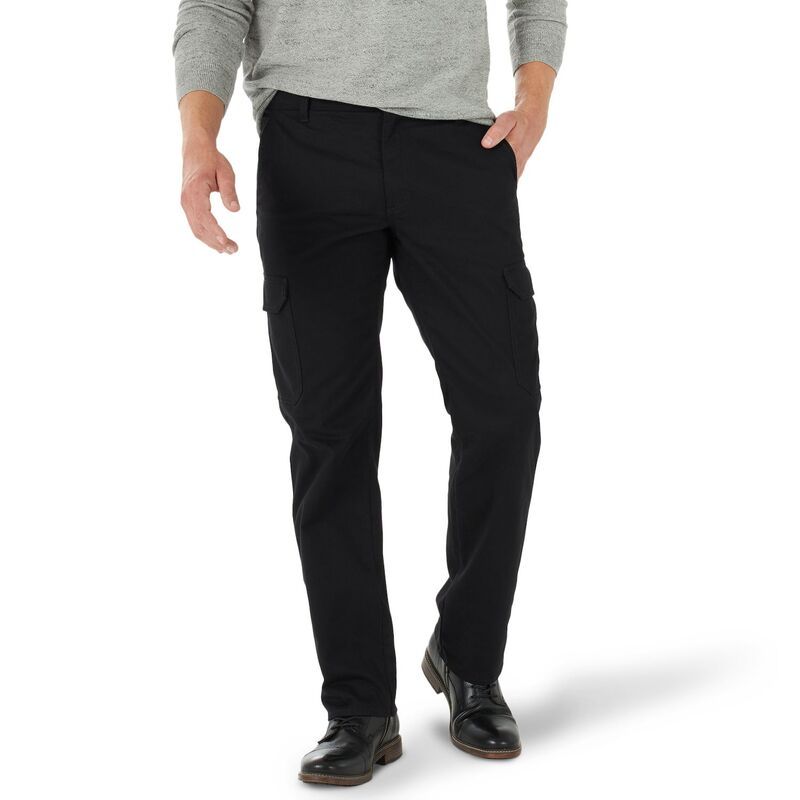 リー メンズ ボトムス カジュアルパンツ カーゴパンツ Mens Leextreme Motion MVP Straight Fit Cargo Pants Union All Black ブラック