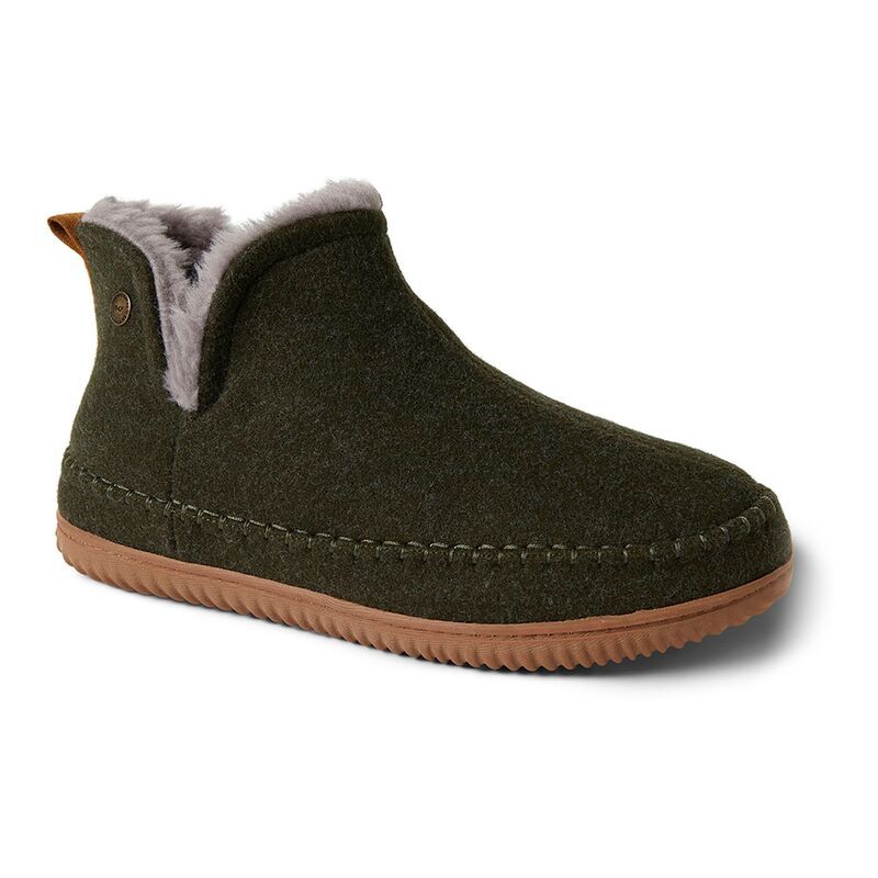 ディアフォームズ メンズ シューズ サンダル ブーツ Dearfoams Brixen Mens Bootie Slippers Loden