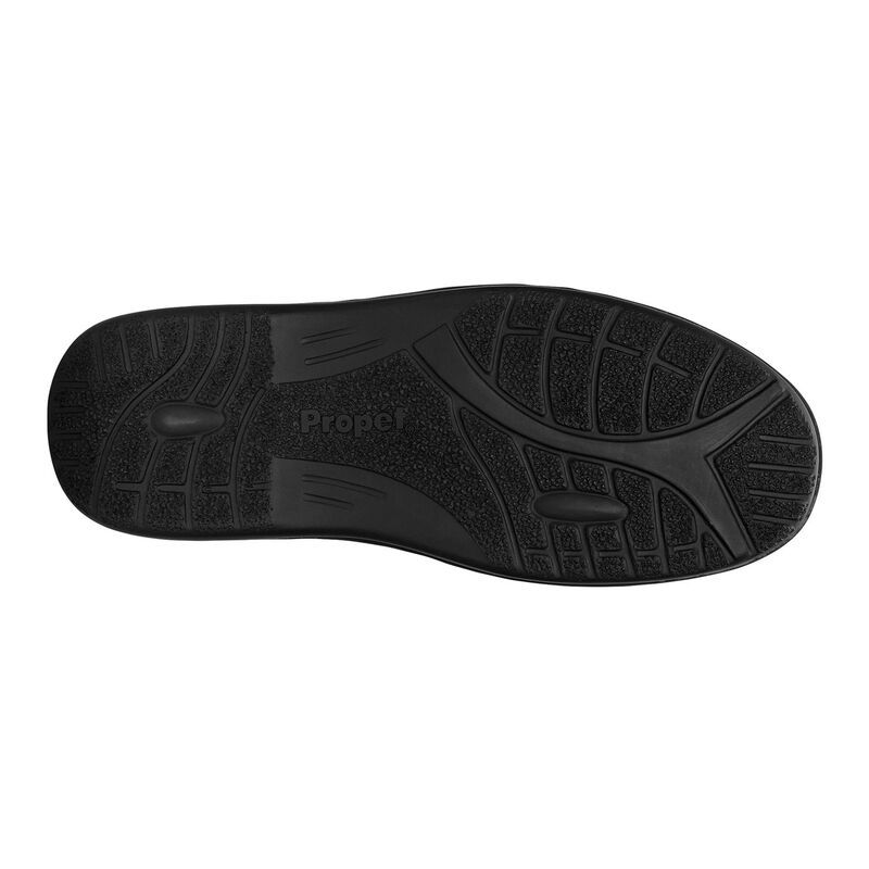 プロペット メンズ シューズ オックスフォード スニーカー Propet Villager Mensneakers Black Grain ブラック