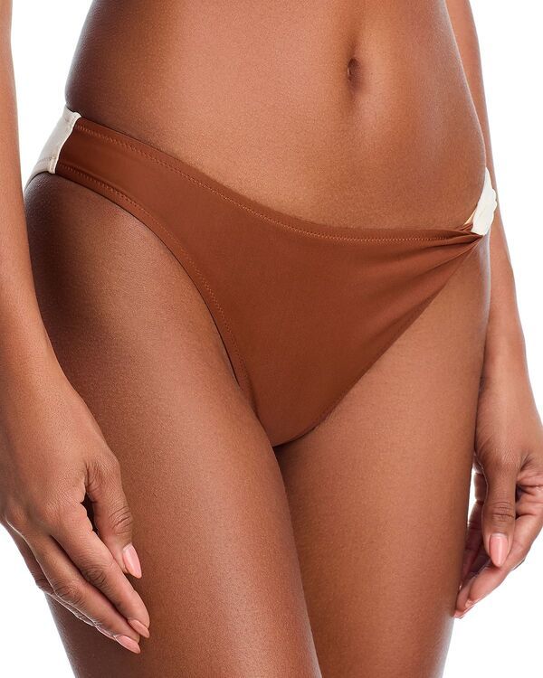ソリッド アンド ストライプ レディース 水着 ボトムスのみ Solid Striped The Perrie Bikini Bottom Brule Coconut 24,600円