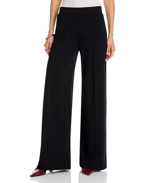 デレクラムテンクロスバイ レディース ボトムス カジュアルパンツ ワイドレッグ ニット Derek Lam 10 Crosby Tempest Wide Leg Knitrouser Black ブラック