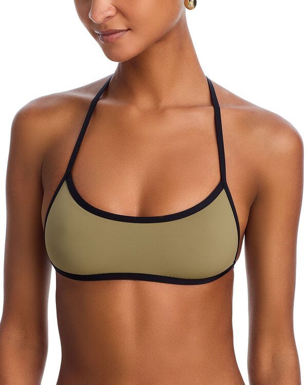 スタウド レディース 水着 トップのみ STAUD Koko Bikini Top ThymeBlack ブラック