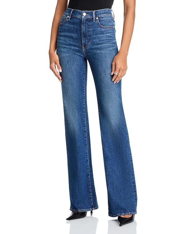 ヴェロニカ ベアード レディース ボトムス デニムパンツ ワイドレッグ ジーンズ Veronica Beard Crosbie High Rise Wide Leg Jeans in City Lights City Lights