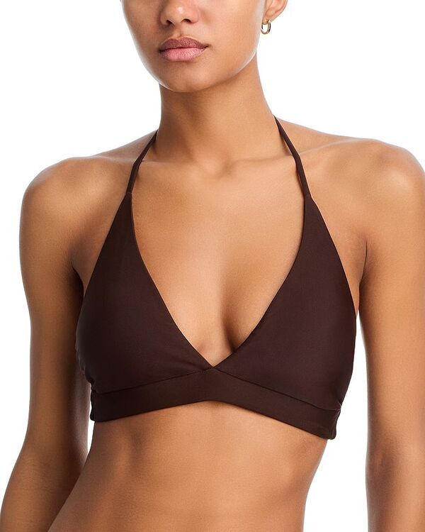 レイミー ブルック レディース 水着 トップのみ Ramy Brook Gari Bikini Top Beach Brown ブラウン