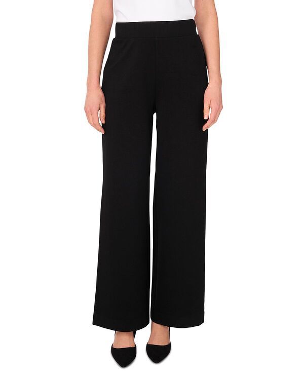 ヴィンスカムート レディース ボトムス カジュアルパンツ ワイドレッグ VINCE CAMUTO Wide Leg Pants Rich Black ブラック