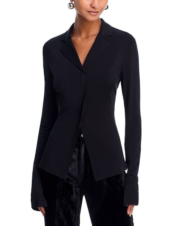 ヘルムート ラング レディース アウター ジャケット・ブルゾン ブレザー Helmut Lang Long Sleeve Blazer Top Black ブラック