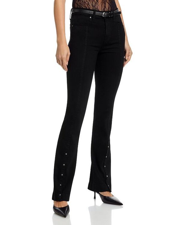 ペイジ レディース ボトムス デニムパンツ ブーツカット ブーツ ジーンズ PAIGE Manhattan High Rise Bootcut Jeanshadow Black Shadow ブラック