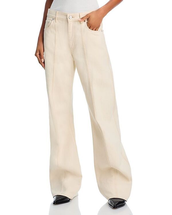 ヘルムート ラング レディース ボトムス デニムパンツ ジーンズ Helmut Lang Ski High Rise Jeans in Ecru エクリュ
