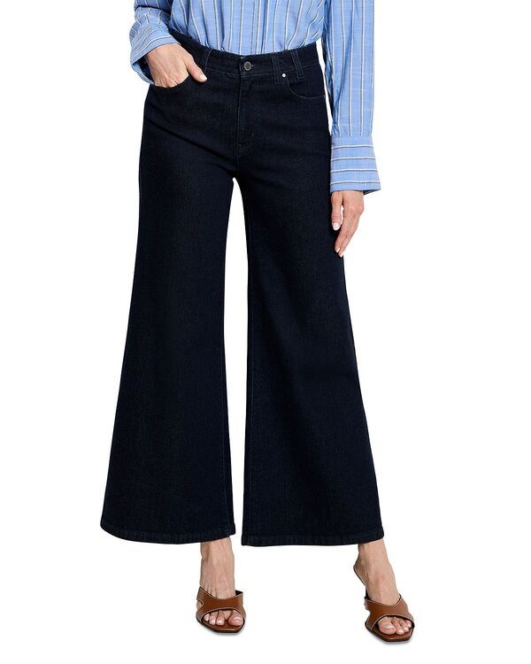 ニックプラスゾーイ レディース ボトムス デニムパンツ フレアンクル ジーンズ NICZOE Joyride High Rise Ankle Flare Leg Jeans inight Night