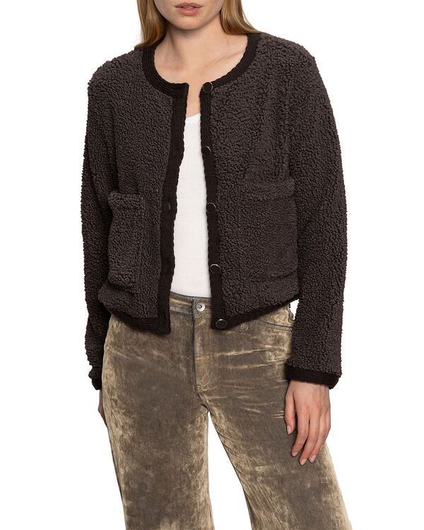 サンクチュアリー レディース アウター カーディガン Sanctuary Cuddle Up Cardigan Semi Sweet