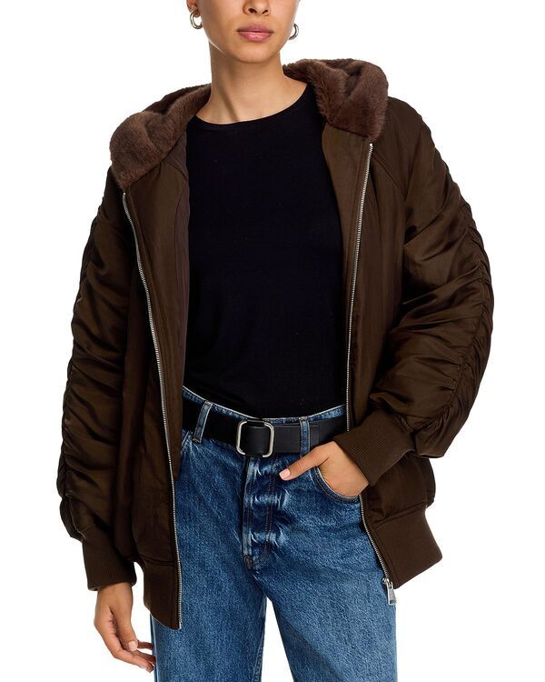スティーブ マデン レディース アウター コート STEVE MADDEN Dionne Coat Dark Espresso