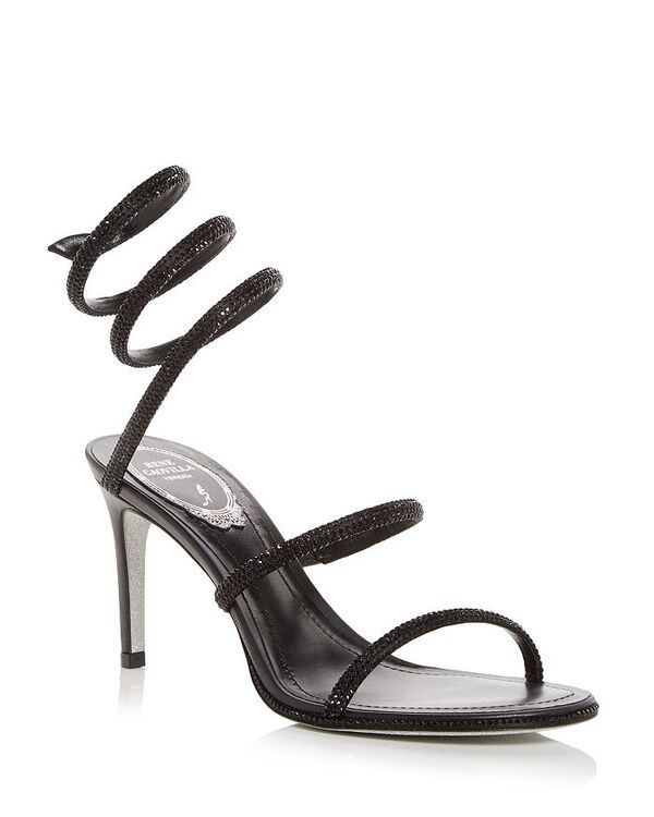 レネ・カオヴィラ レディース シューズ サンダル Rene Caovilla Womens Cleo Embellished Sandals Black ブラック 249,660円