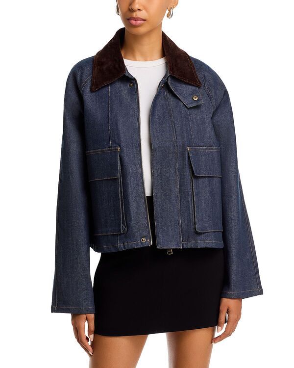 スティーブ マデン レディース アウター ジャケット・ブルゾン STEVE MADDEN Justina Jacket Deep Indigo インディゴ