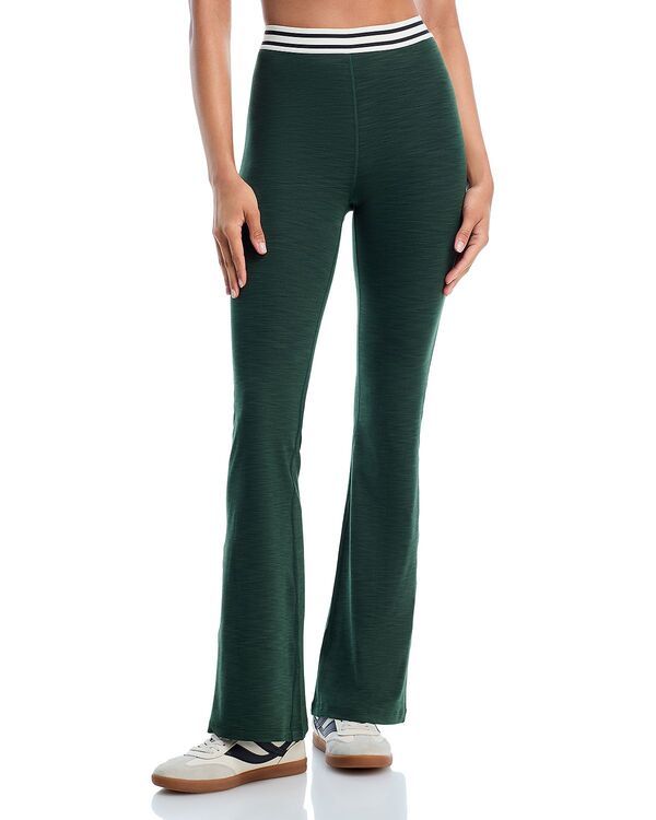 スピリッツフィフティファイブ レディース ボトムス レギンス Splits59 Raquel Active Rib Flare Heather Military ヘザー