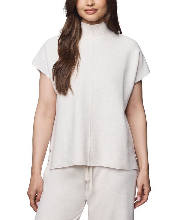 スプレンディット レディース アウター ニット・セーター モックネック Splendid Winslow Mock Neck Sweater Pale Oak Heather ヘザー