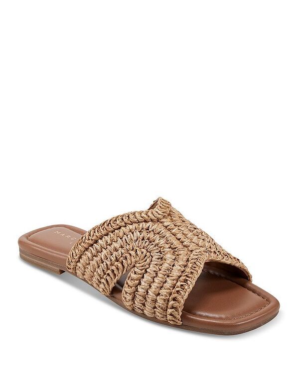 マーク・フィッシャー レディース シューズ サンダル Marc Fisher LTD Womens Woven Slide Sandals Light Natrual