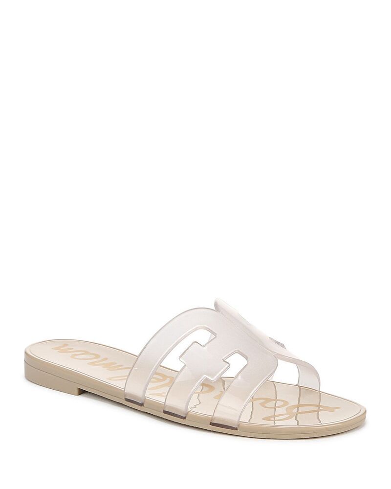 サムエデルマン レディース シューズ サンダル Sam Edelman Womens Bay Jelly Slide Sandals ClearSand サンド