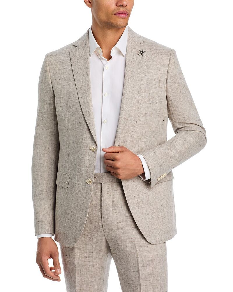 ジョンバルベイトスター ユーエスエー メンズ アウター ジャケット・ブルゾン リネン John Varvatostar USA Mlange Linen Suit Jacket Natural