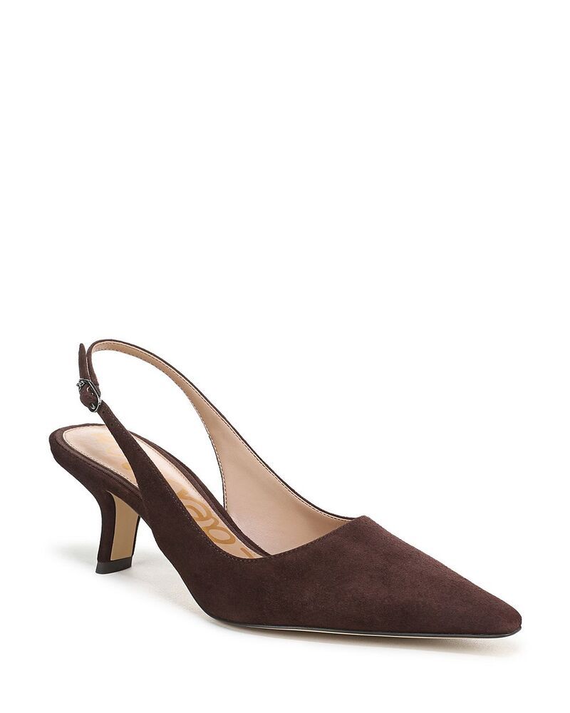 サムエデルマン レディース シューズ ヒール Sam Edelman Womens Bianka Slingbackitten Heels Cafe Noir
