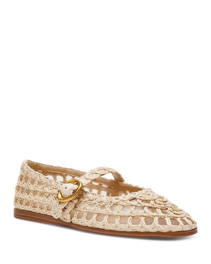 スティーブ マデン レディース シューズ パンプス STEVE MADDEN Womens Melody Flats Natural Raffia 26,100円