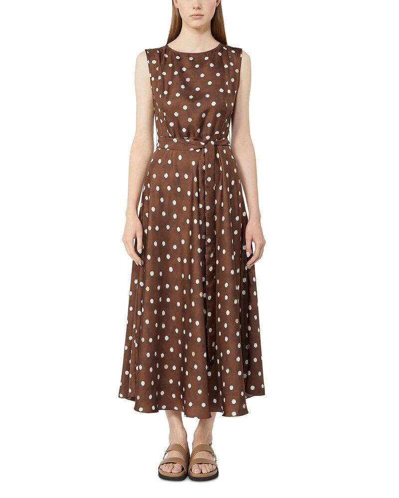 マックスマーラ レディース トップス ワンピース Max Mara Smmmartina Dress Brown ブラウン
