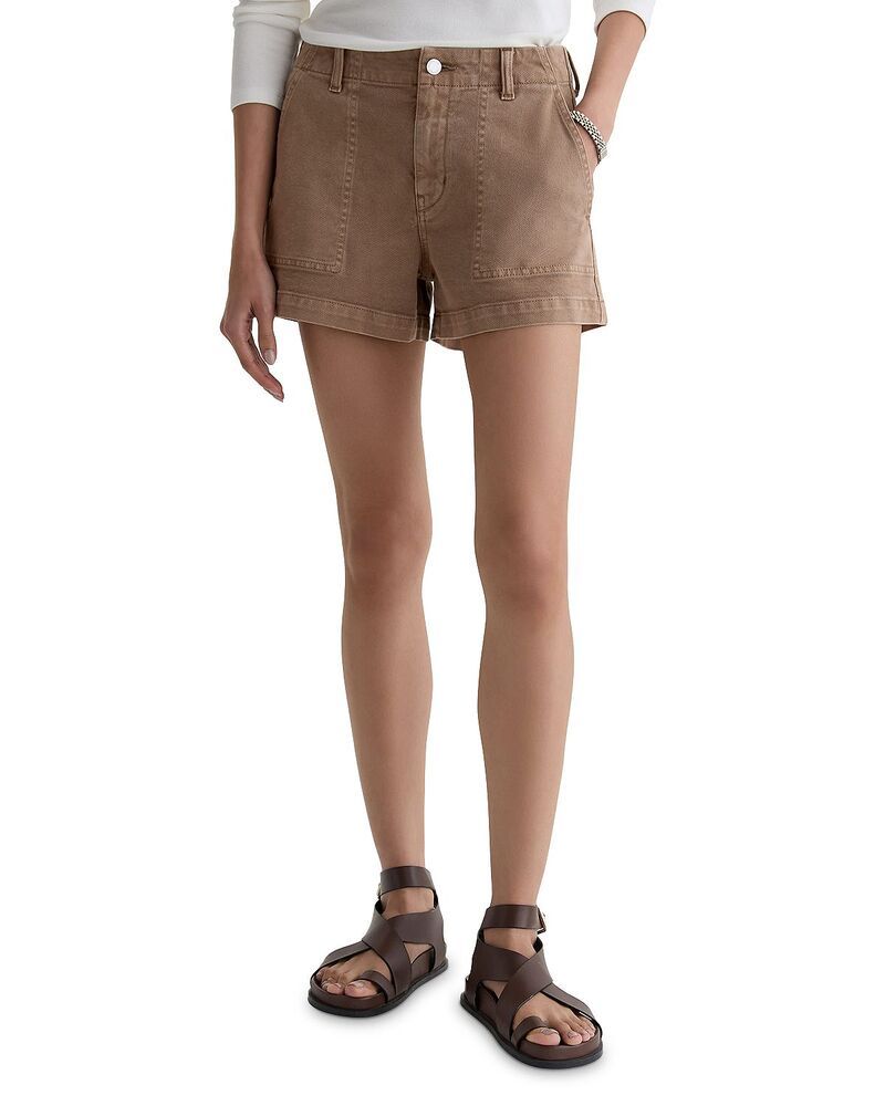エージー レディース ボトムス ハーフパンツ・ショーツ ショートパンツ AG Analeigh Utility Shortsulfur Lightaupe トープ