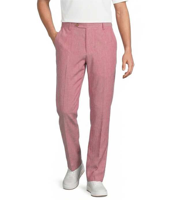 カリビアン メンズ ボトムス カジュアルパンツ リネン Caribbean Linen Performance Pants Red レッド