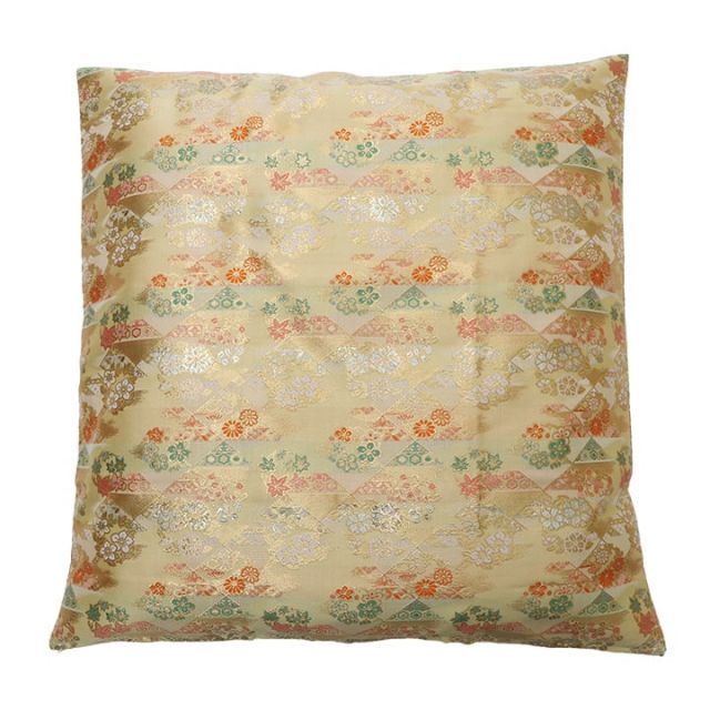 金襴御前（仏前）座布団カバー 『京菊（きょうぎく）カバー』 約57×62cm（銘仙判55×59cm用）