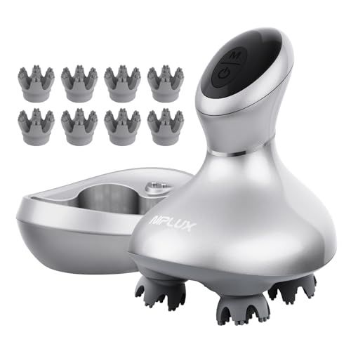 【博士監修】NIPLUX HEAD SPA 電動頭皮ブラシ 株式会社日創プラス ニップラックス ヘッドスパ IPX7防水 3D振動 乾湿両用 10分タイマー シャンプー コードレス クリスマス プレゼント 新年 ギフト 誕生日 父親 母親 女 d952eb47