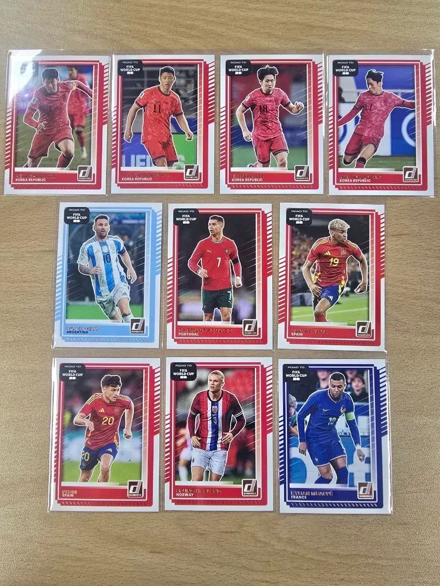 2026 Panini Donruss Road to World Cup サッカーカード 250枚 フルセット