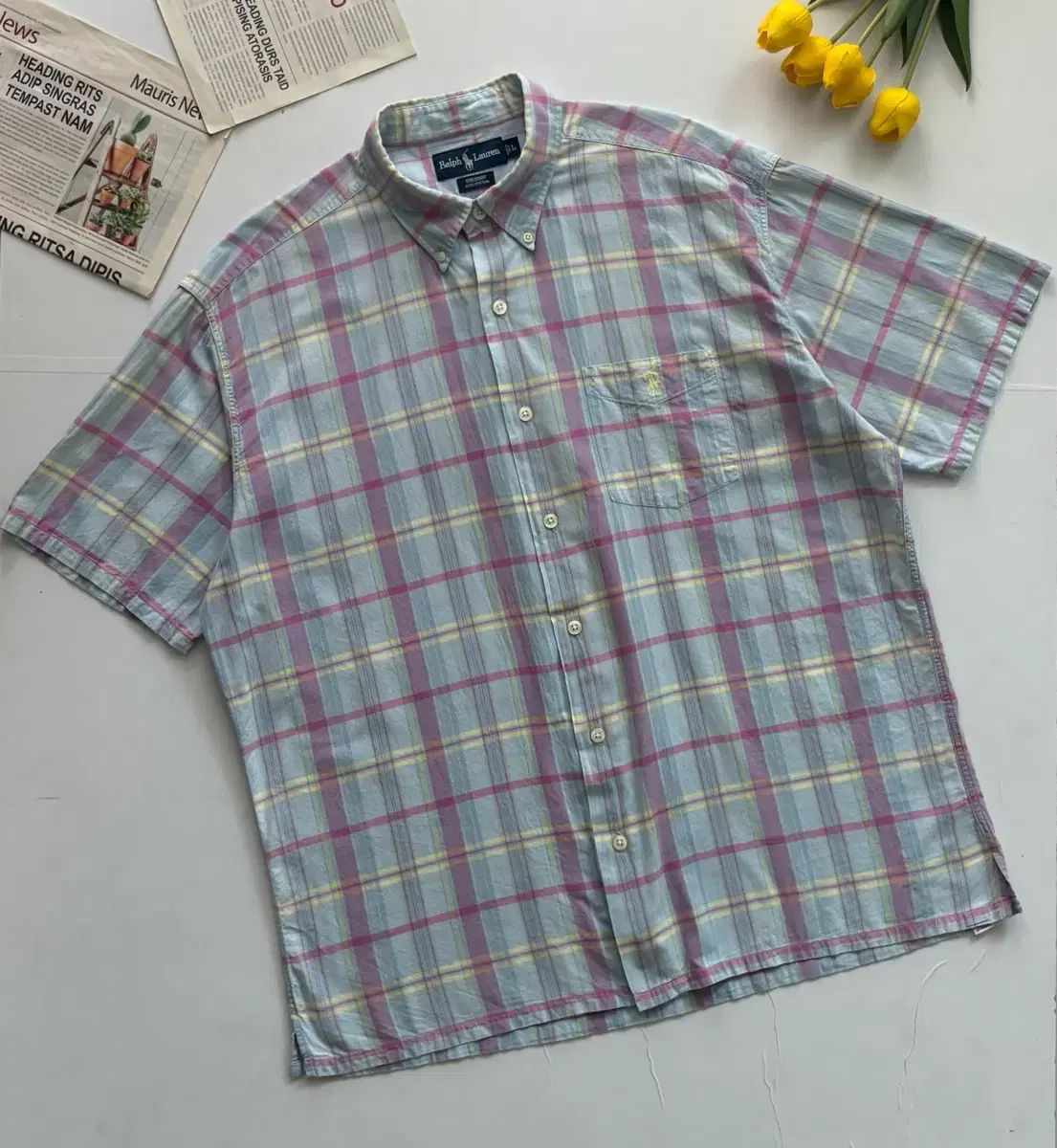POLO RALPH LAUREN ヴィンテージ マドラスチェック シャツ