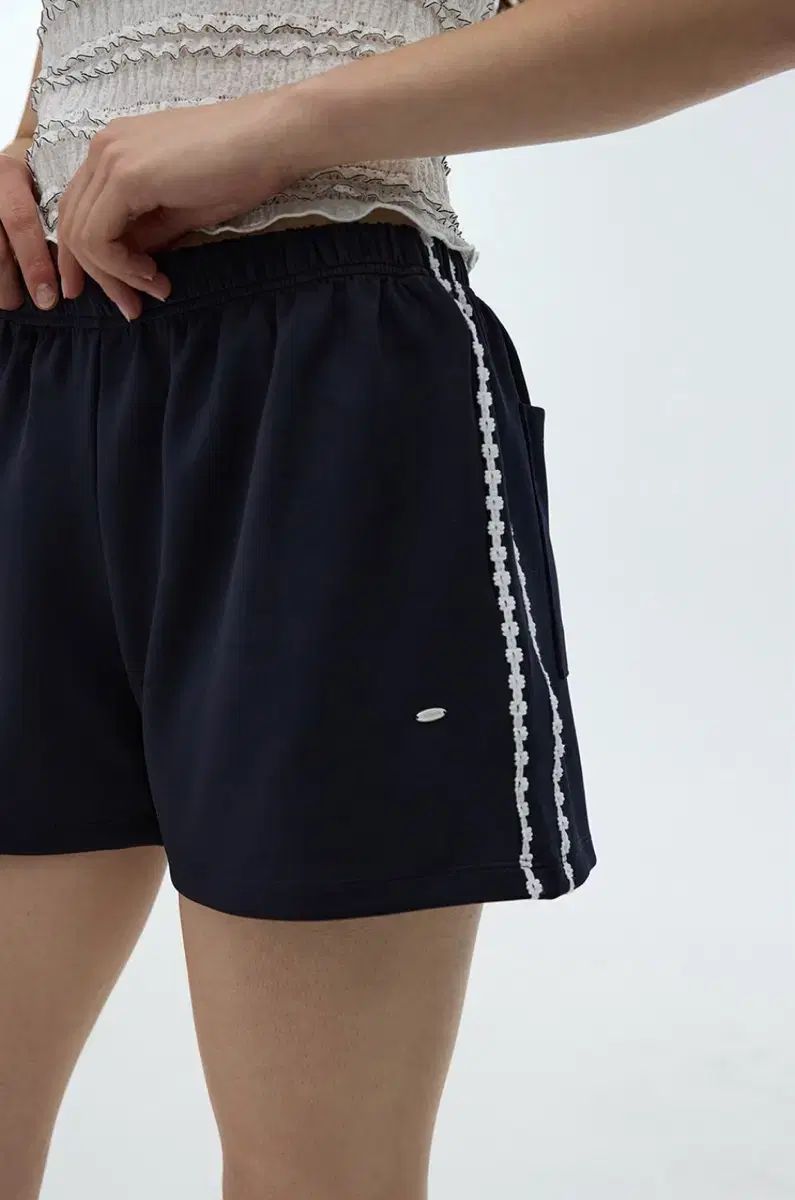 ディアス トゥーカ― HAZE LACE TRACK SHORTS (ネイビー)