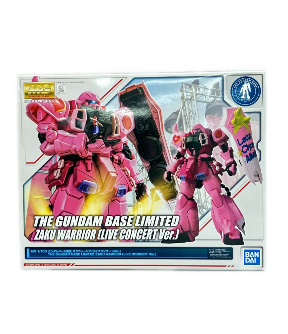 バンダイ 機動戦士ガンダムSEED DESTINY MG 1/100 ガンダムベース限定 ザクウォーリア ライブコンサートVer. プラモデル