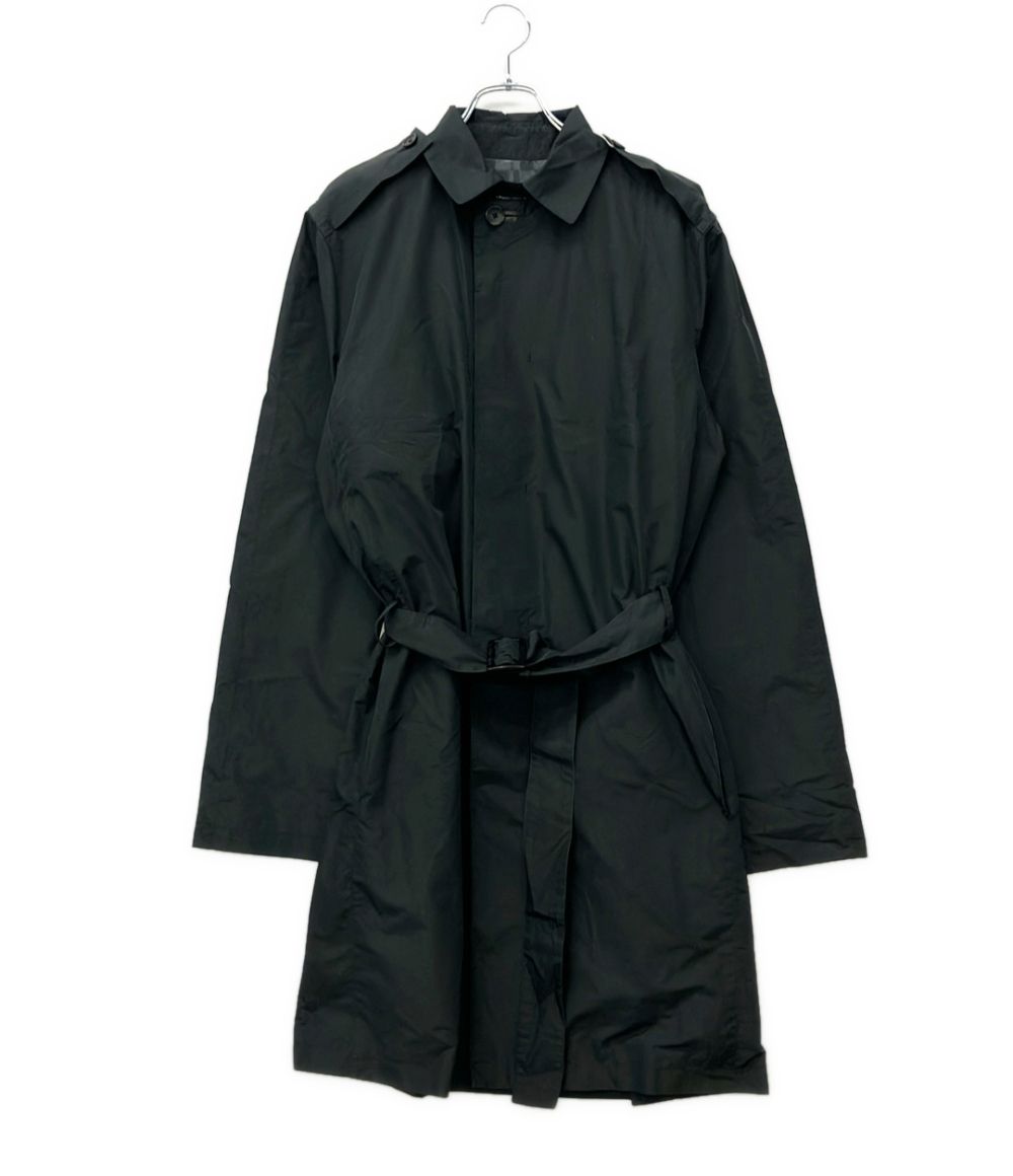 訳あり ルイ・ヴィトン ステンカラーコート ベルト付き ボタン メンズ SIZE 48 (L) LOUIS VUITTON