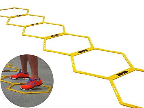 Fungoal スピードヘキサゴン アジリティ 高さ ステップ フットワーク 『マニュアル付』 敏捷性 ラダートレーニング送料無料 ca94b62e
