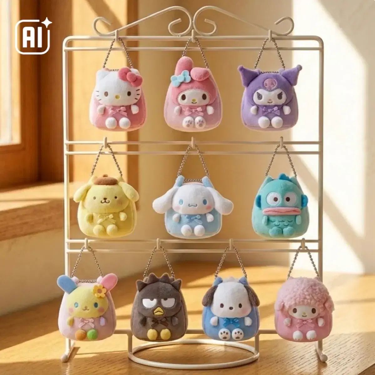 (予約) サンリオ 海外モデル マスコット ぬい キーホルダー