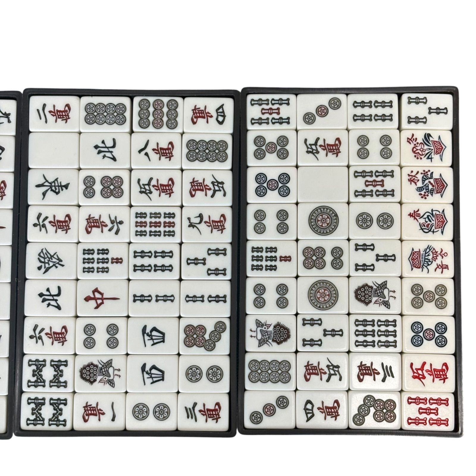 中古品 BAT MAT 麻雀マット 折りたたみ式 麻雀牌 4セット - メルカリ