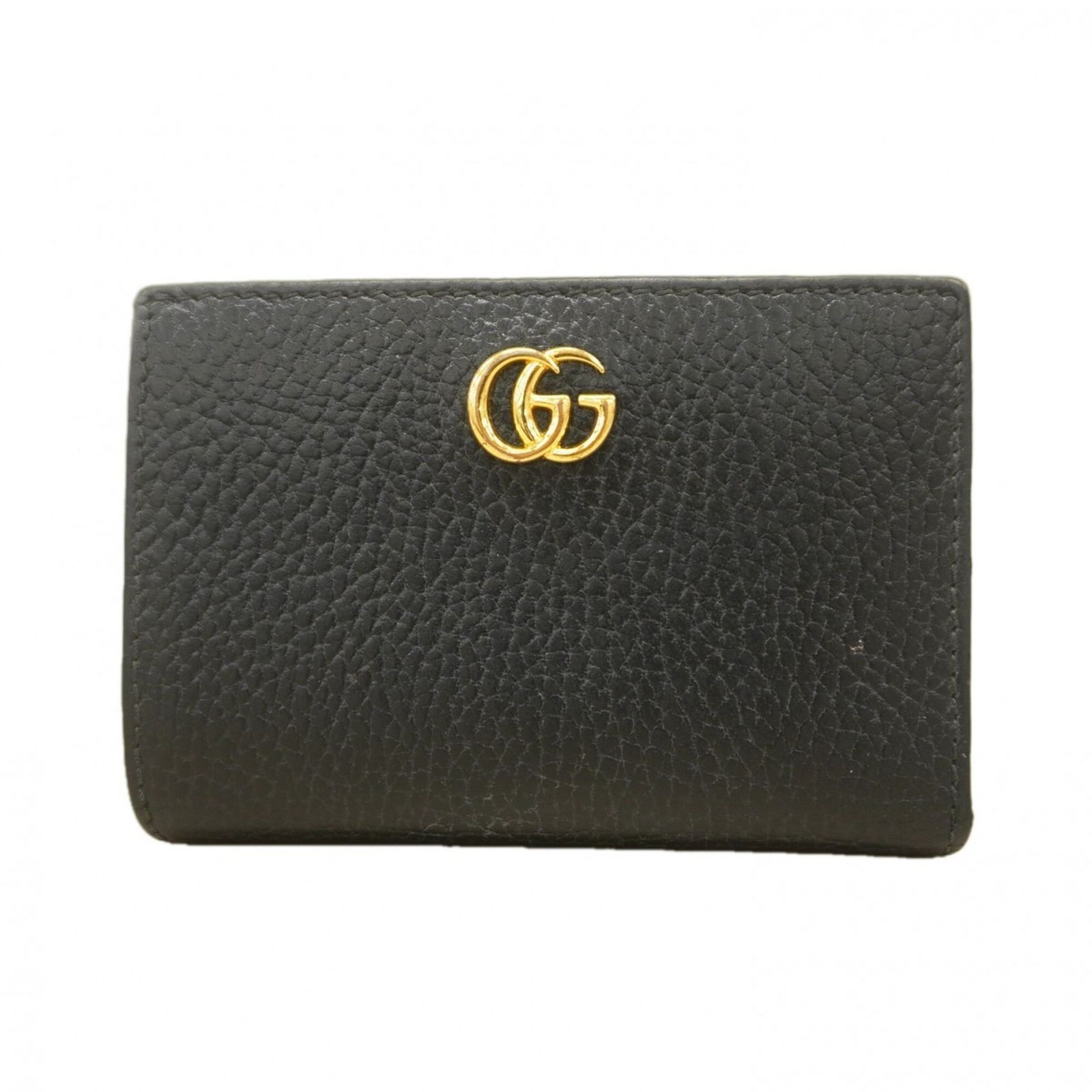 グッチ(Gucci) グッチ 財布 GGマーモント 772738 レザー ブラック