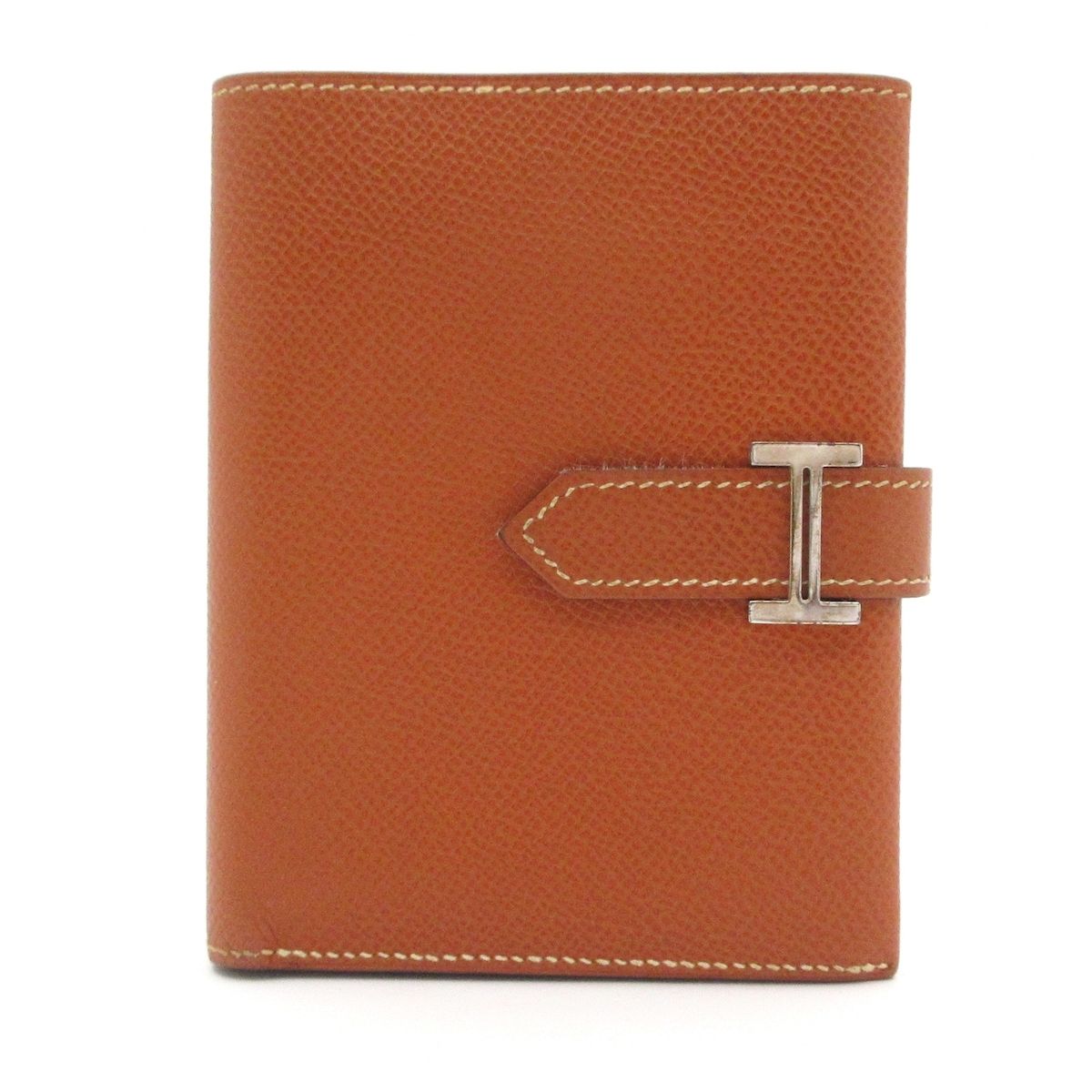 HERMES(エルメス) 2つ折り財布 ベアンコンパクト ゴールド 新型金具/シルバー金具