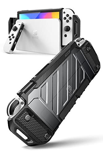 SUPCASE Nintendo Switch OLED用保護 ケース 任天堂スイッチ 有機ELモデル (2021)対応 天堂専用 着脱簡単 耐衝撃 超薄型 指紋防止 キズ防止 Nintendo Switchコンソール対応 Unicorn B 1723a86f