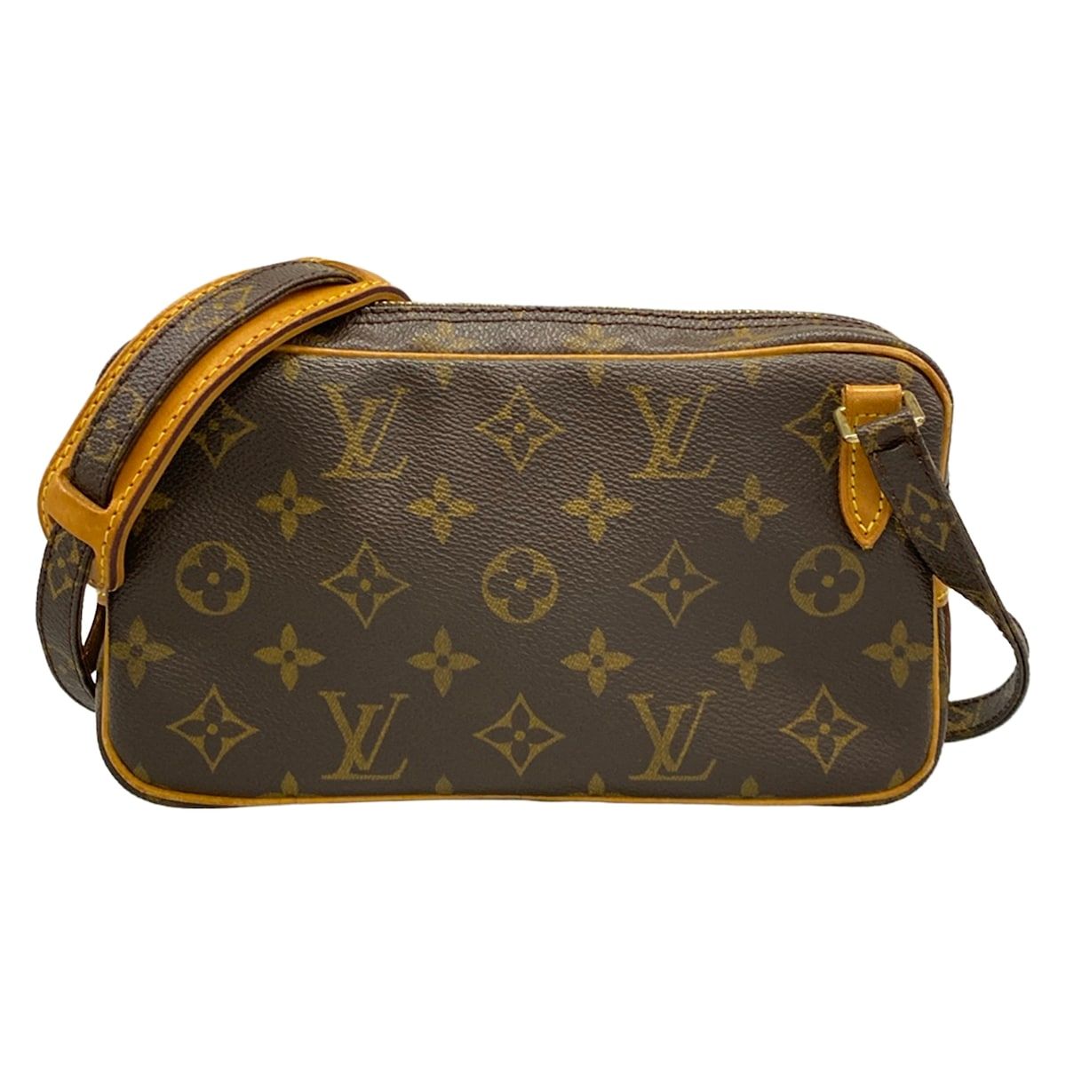 LOUIS VUITTON(ルイヴィトン) ショルダーバッグ モノグラム ポシェットマルリーバンドリエール M51828 -