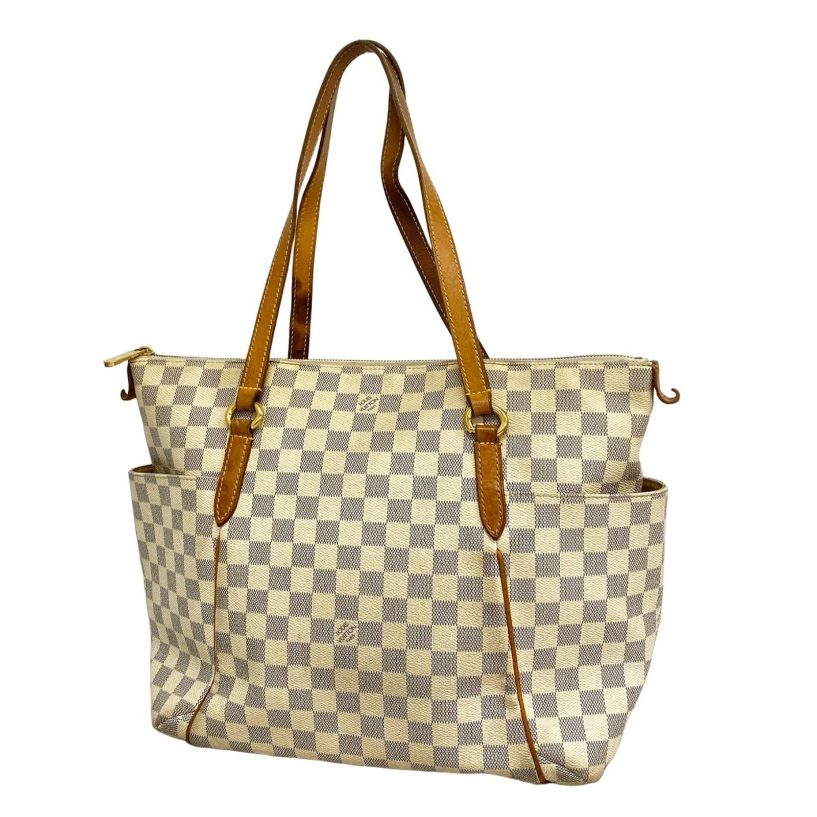 ルイ・ヴィトン(Louis Vuitton) ルイ・ヴィトン トートバッグ ダミエ・アズール トータリーMM N51262 ホワイトレディース