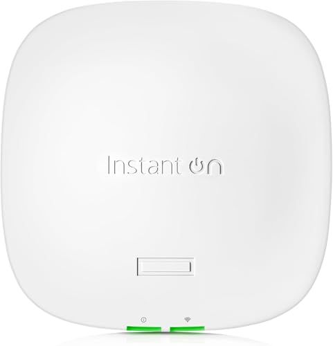 HPE Networking Instant On アクセス・ポイント AP21 2x2 WiFi 6 屋内無線アクセス・ポイント | Smart Mesh 対応 | 電源付属 | JP モデル (S1T16A)kk f11b2d18