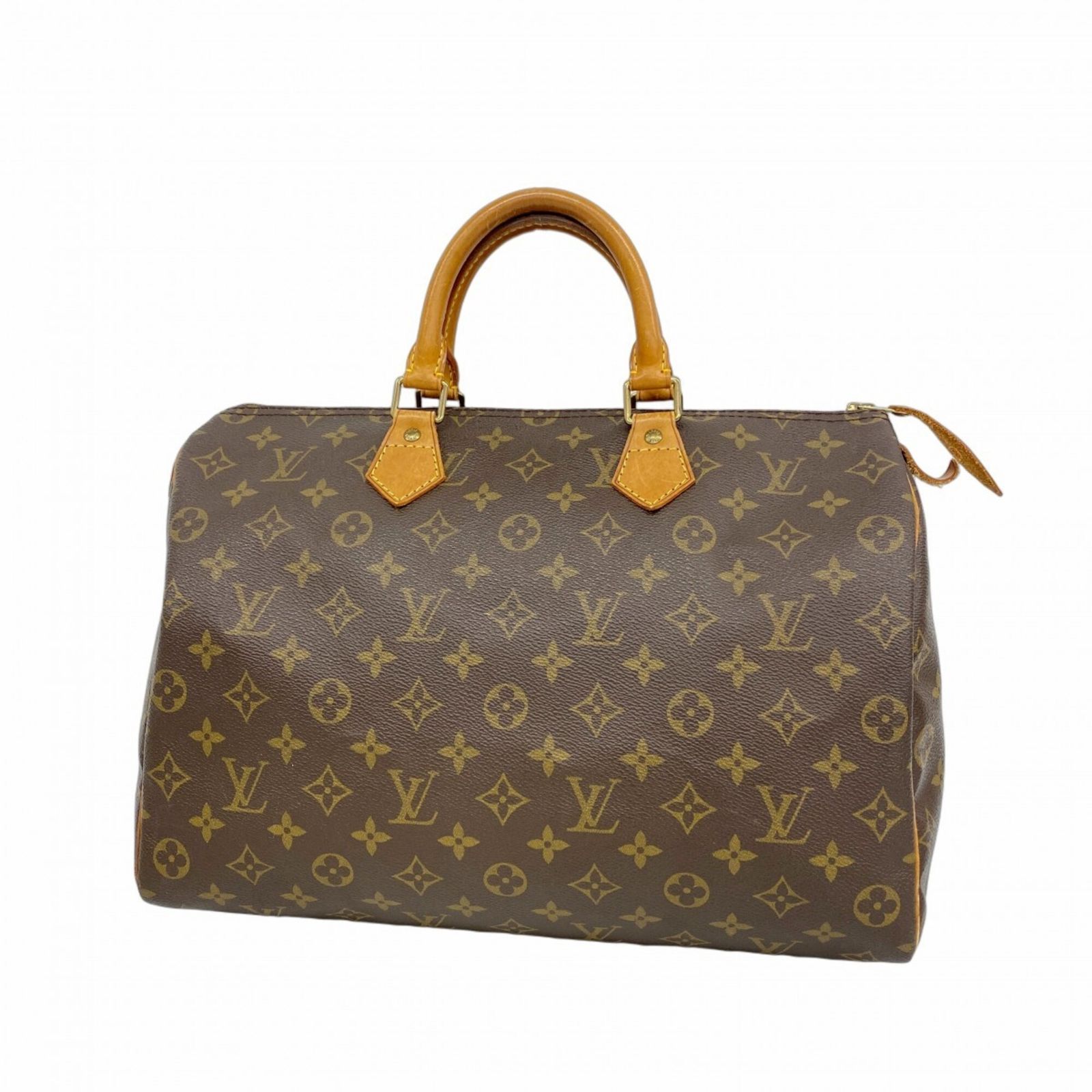 ルイ・ヴィトン(Louis Vuitton) ルイ・ヴィトン ハンドバッグ モノグラム スピーディ35 M41107 ブラウンレディース