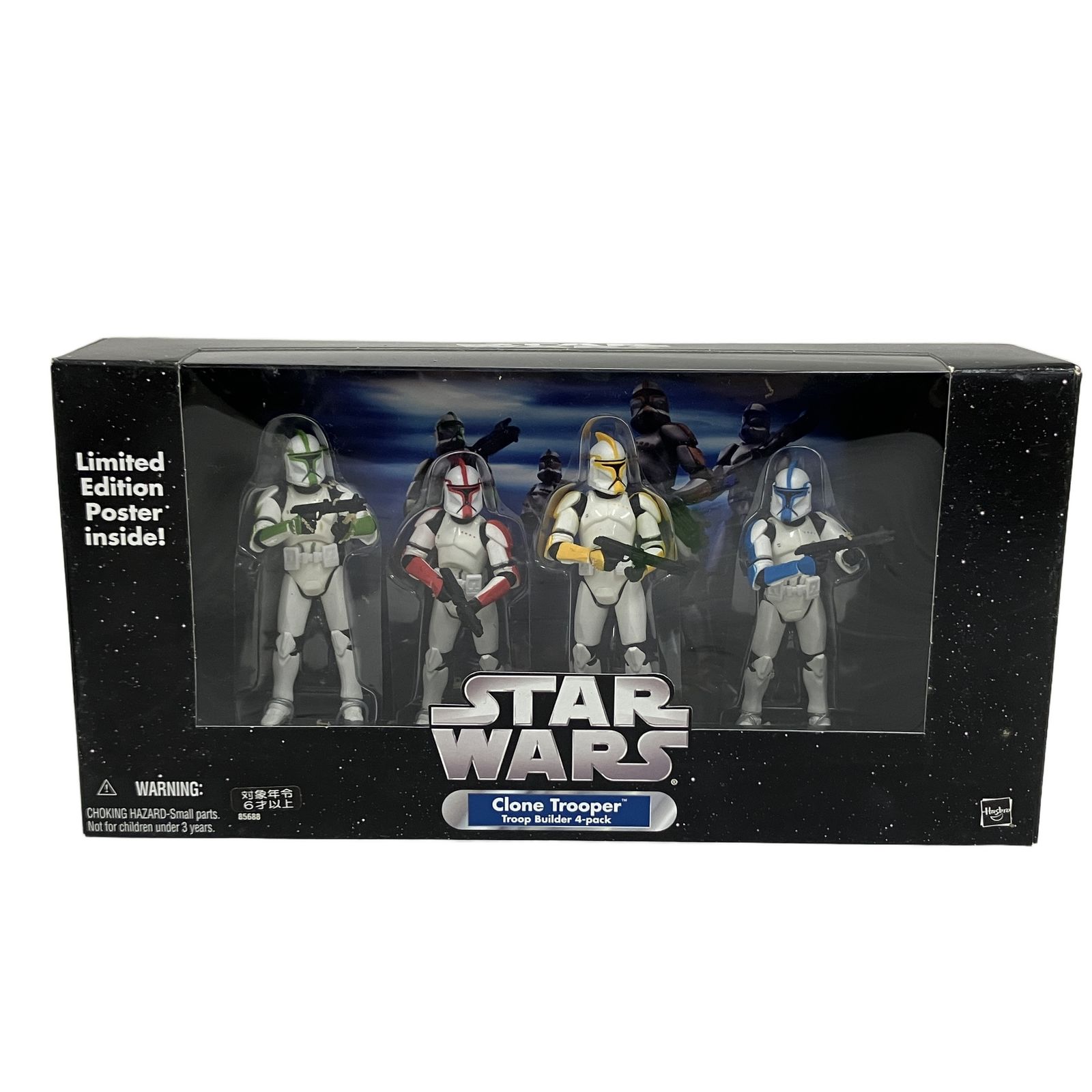 Star Wars Clone Trooper Troop Builder 4-pack フィギュア スターウォーズ 未開封 O11220432