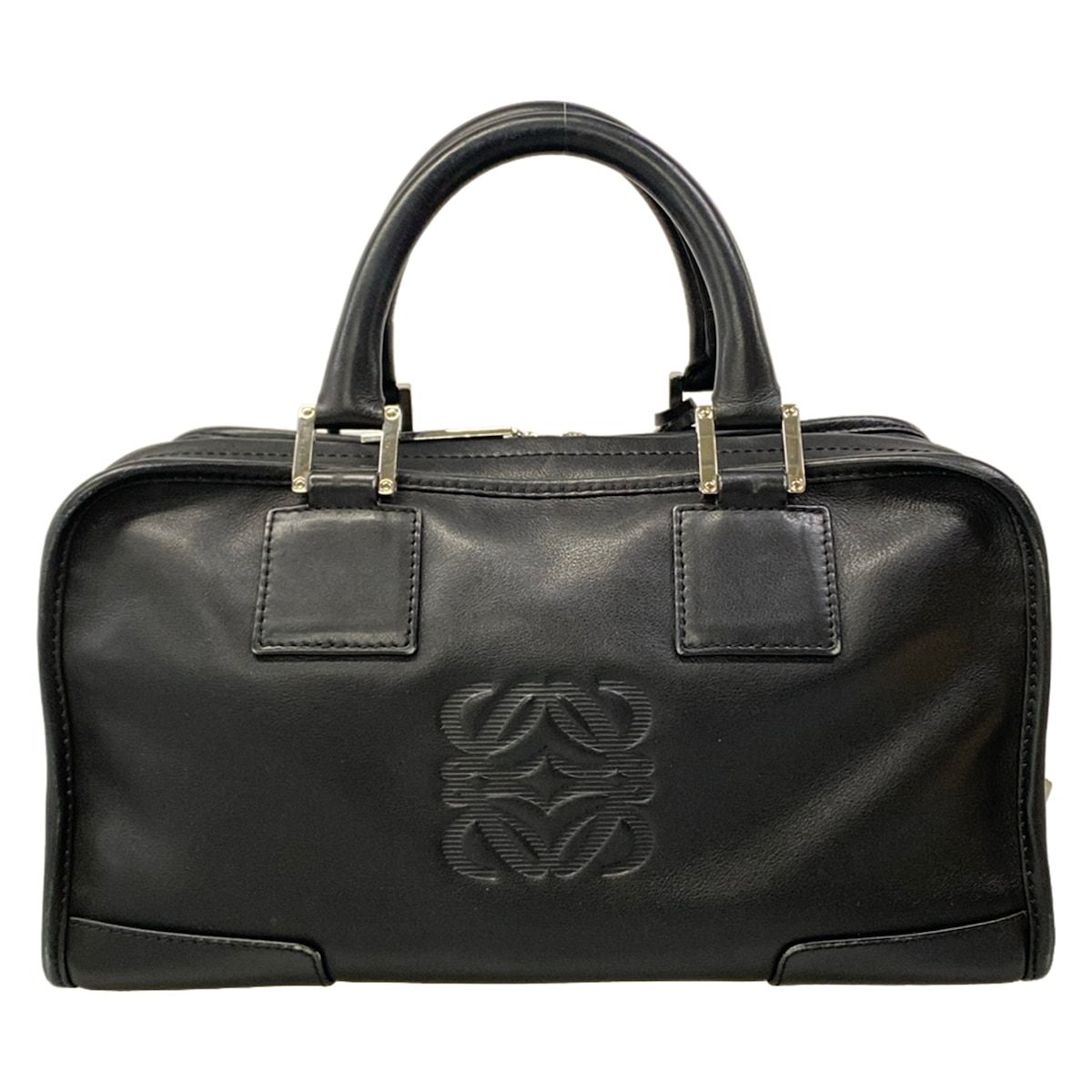 LOEWE(ロエベ) ハンドバッグ アマソナ28 黒 レザー LOEWE(ロエベ) ハンドバッグ アマソナ28 黒 レザー