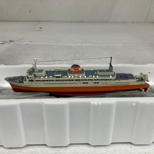 天賞堂 87007 青函連絡船 津軽丸型 十和田丸 1/500スケール 船舶模型 中古 O11220405