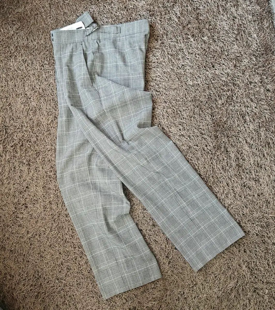 マックスマーラ(MaxMara) グレンチェック ツイル スラックス パンツ