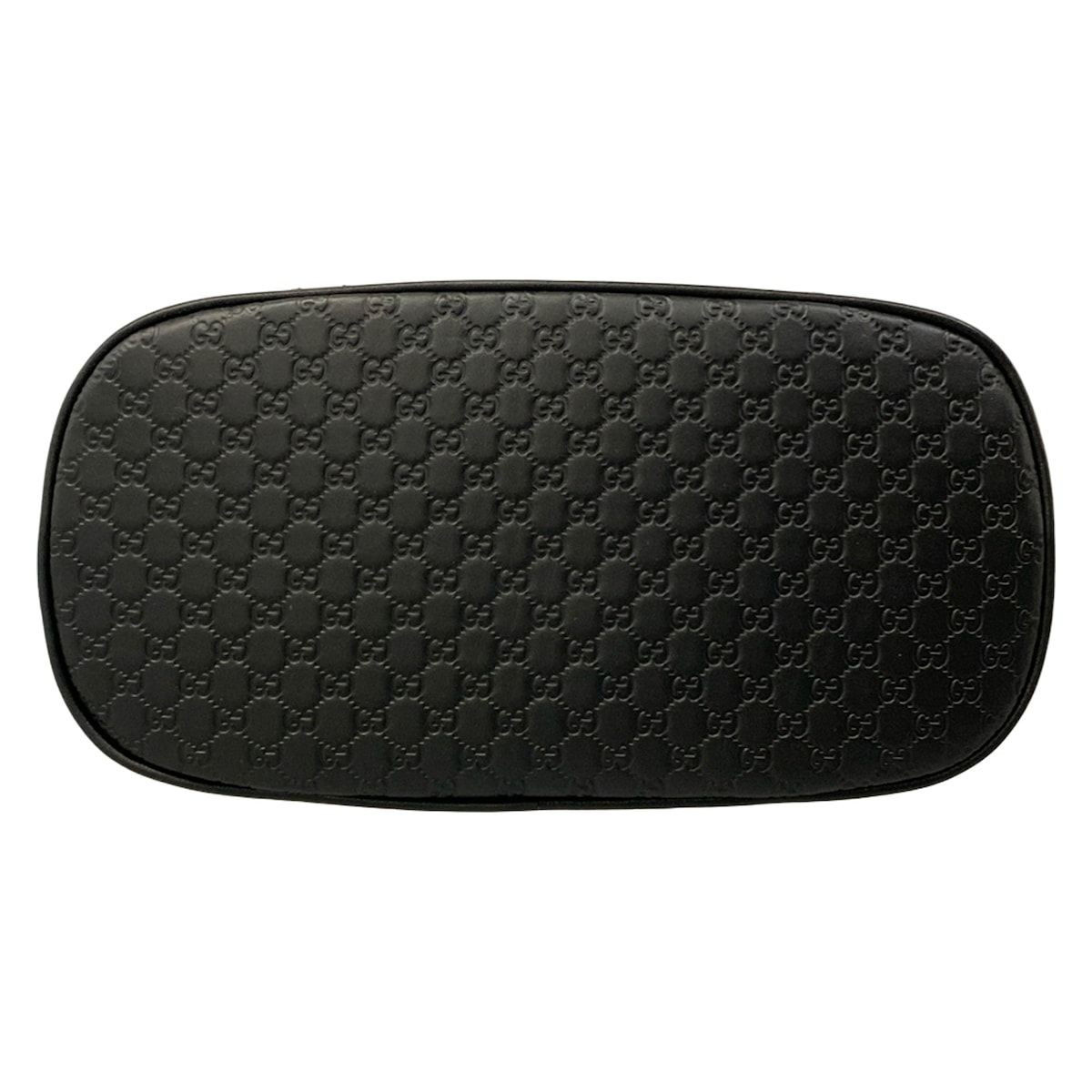 GUCCI(グッチ) ハンドバッグ美品 マイクログッチシマ 449654 黒 レザー